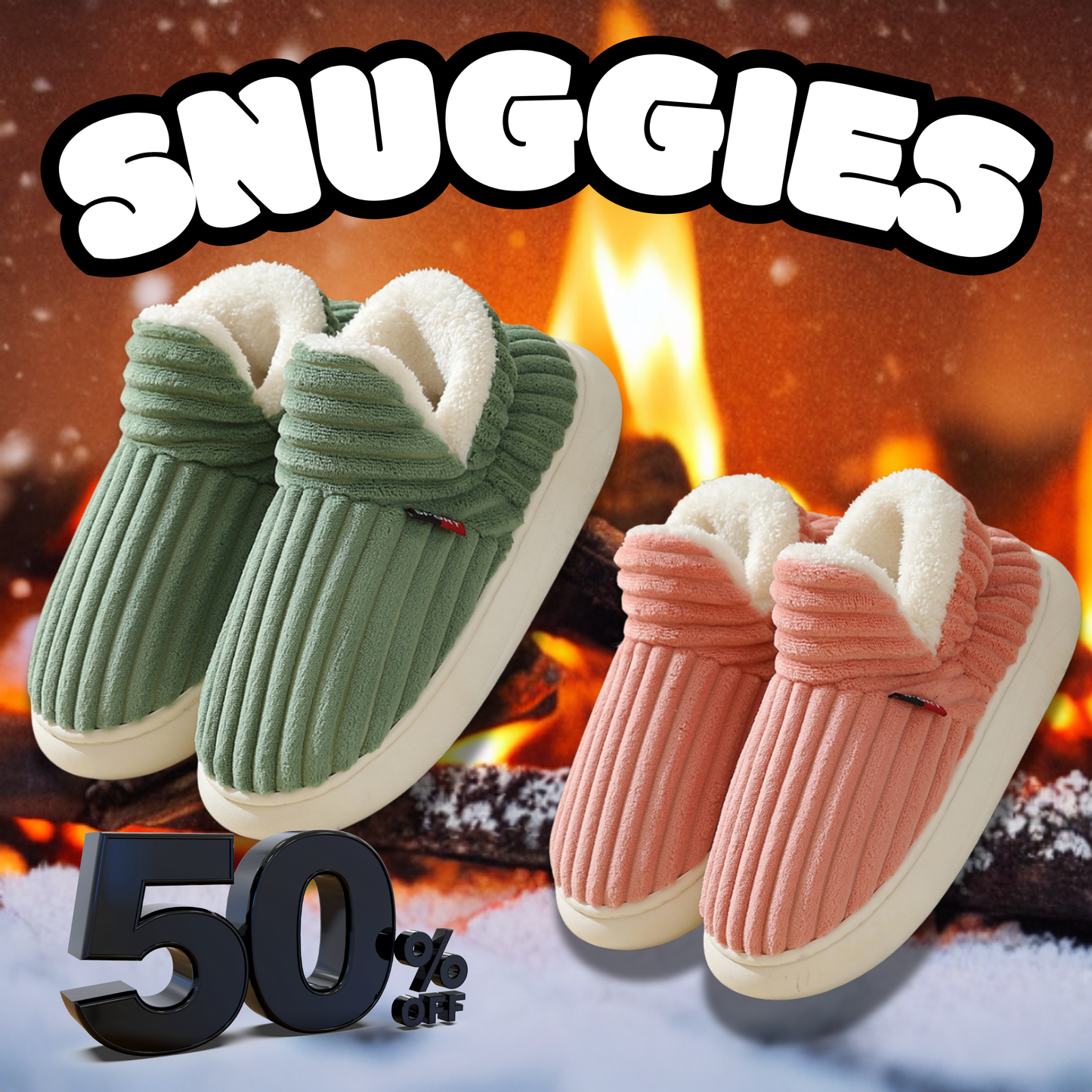 Snuggies™ – Comfortabele Pantoffels voor Koude Dagen